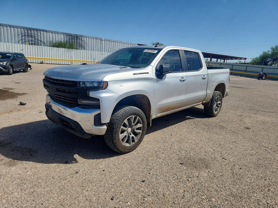 2021 Chevrolet Silverado 1500 VIN 3GCPWCET0MG257503 — COPART salvage auction photo