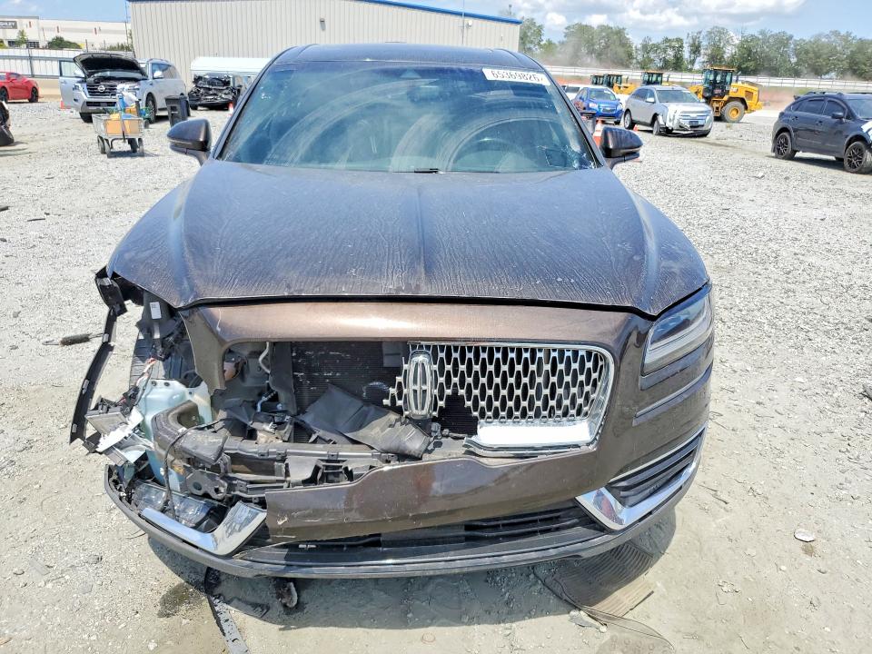 2020 Lincoln Nautilus VIN 2LMPJ6K95LBL12649 COPART salvage auction — FRONT END, GA - CERTIFICATE OF TITLE (P), sold $6,500 on 2026-10-08 (photo 5)