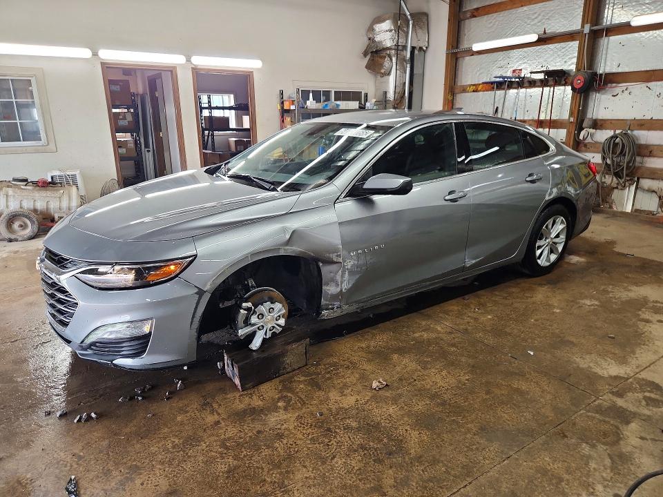 2025 Chevrolet Malibu limited VIN 1G1ZD5ST5SF125679 COPART salvage auction — FRONT END, GA - CERTIFICATE OF TITLE (P), sold $9,600 on 2026-08-12 (photo 1)