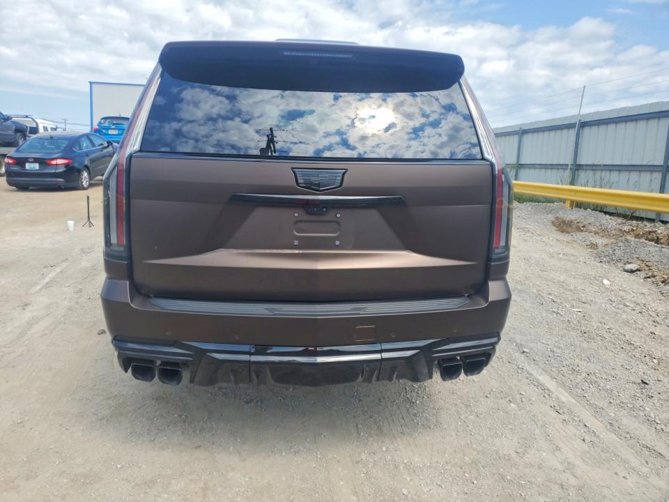 2025 Cadillac Escalade VIN 1GYS9HR93SR158842 COPART salvage auction — MINOR DENT/SCRATCHES, KY - BILL OF SALE/PART ONLY/NO TITL, sold $50,500 on 2026-09-16 (photo 6)