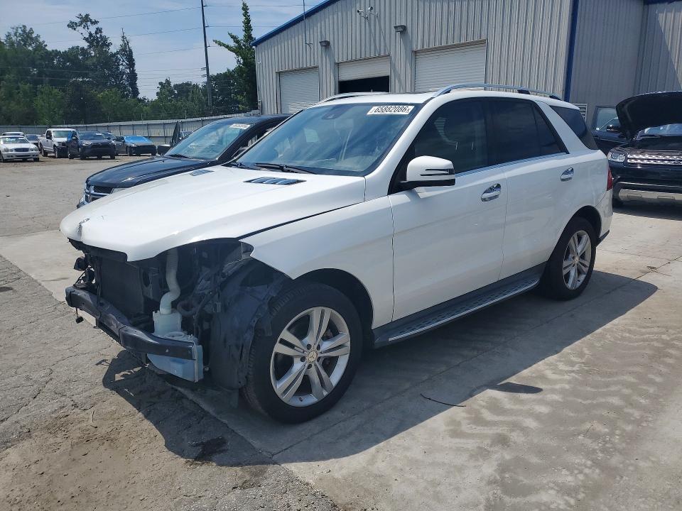 2015 Mercedes-benz M-klasse VIN 4JGDA5HB0FA507044 — COPART salvage auction photo