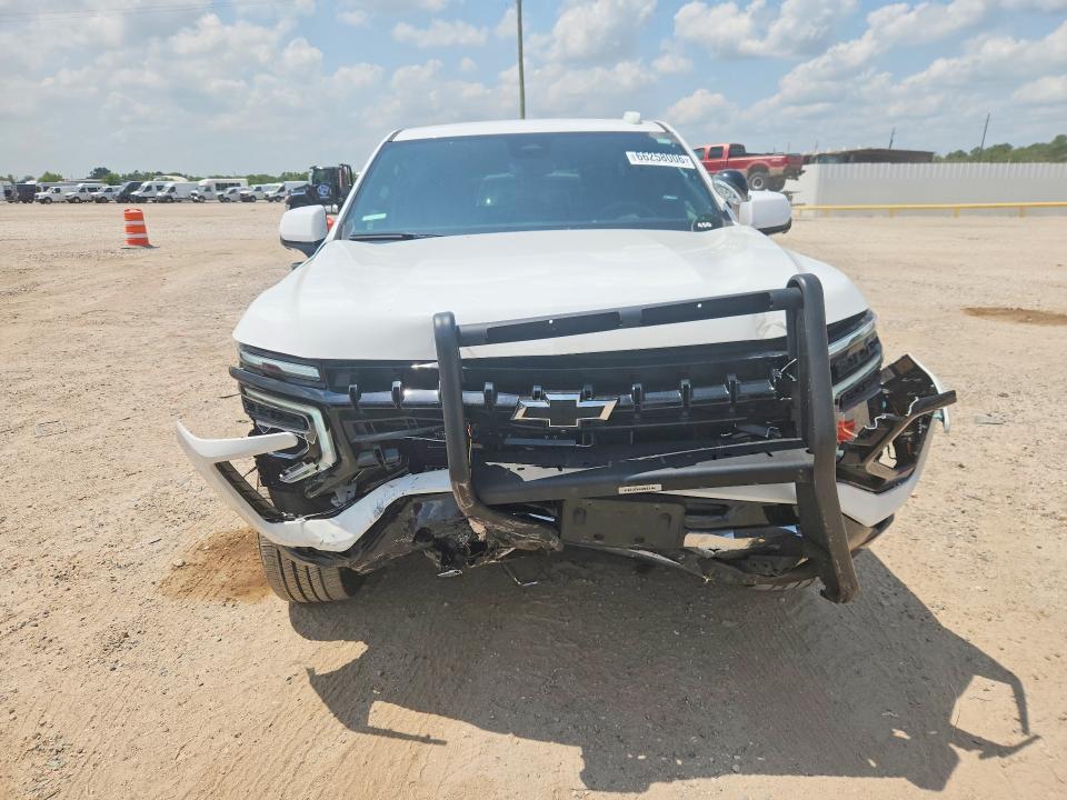 2025 Chevrolet Tahoe VIN 1GNS5UED4SR201628 COPART salvage auction — FRONT END, Tx - Salvage Vehicle Title, sold $21,100 on 2026-09-14 (photo 5)