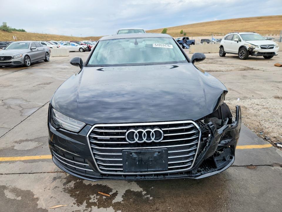 2016 Audi A7 VIN WAUWGAFC2GN003411 COPART salvage auction — FRONT END, Co - Salvage Title, sold $3,650 on 2026-09-02 (photo 5)