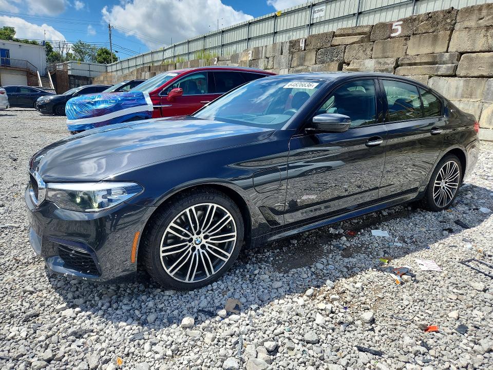 2018 BMW 5er VIN WBAJB1C58JB374872 — COPART salvage auction photo