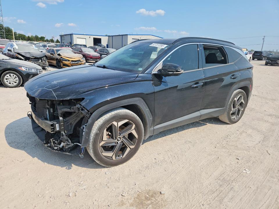 2022 Hyundai Tucson VIN 5NMJE3AE0NH044198 COPART salvage auction — FRONT END, OK - CERT OF TITLE-SALVAGE, sold $7,600 on 2026-08-25 (photo 1)