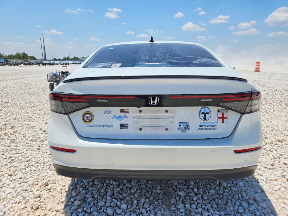 2023 Honda Accord VIN 1HGCY2F52PA008451 COPART salvage auction — FRONT END, Tx - Salvage Vehicle Title, sold $150 on 2026-08-20 (photo 6)