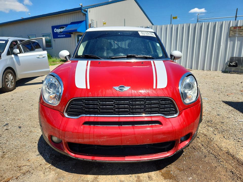 2014 Mini Cooper VIN WMWZC3C50EWP51558 COPART salvage auction — REAR END, Salvage Title, sold $2,950 on 2026-08-31 (photo 5)
