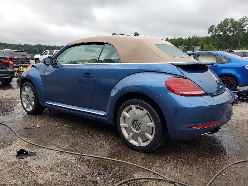 2018 Volkswagen Beetle VIN 3VW5DAAT4JM518178 COPART salvage auction — FRONT END, Sc - Cert Of Title-Salvage, sold $8,000 on 2026-08-31 (photo 2)