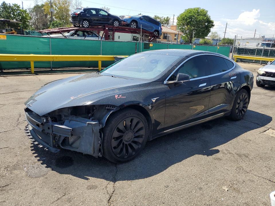 2017 Tesla Model s VIN 5YJSA1E23HF188483 — COPART salvage auction photo