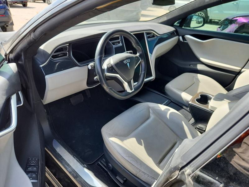 2016 Tesla Model s VIN 5YJSA1E10GF144320 COPART salvage auction — FRONT END, Tx - Certificate Of Title, sold $4,600 on 2026-09-11 (photo 8)
