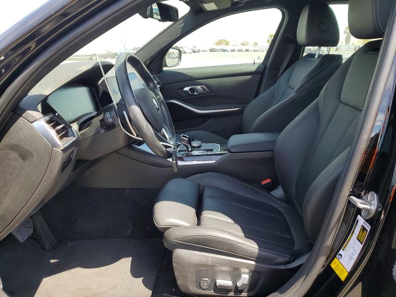 2022 BMW 3er VIN 3MW5R1J04N8C43434 COPART salvage auction — REAR END, CA - SALVAGE CERTIFICATE, sold $14,300 on 2026-08-24 (photo 7)