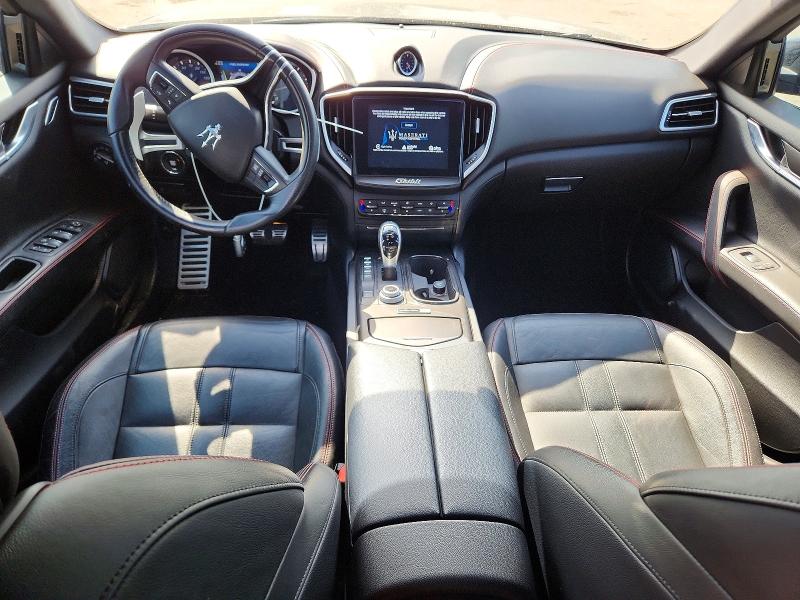 2017 Maserati Ghibli VIN ZAM57XSS9H1249763 COPART salvage auction — FRONT END, Salvage Title, sold $200 on 2026-08-17 (photo 8)