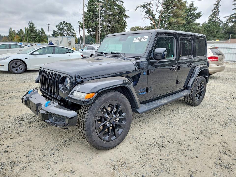2021 Jeep Wrangler unlimited VIN 1C4JJXP63MW674912 — COPART salvage auction photo