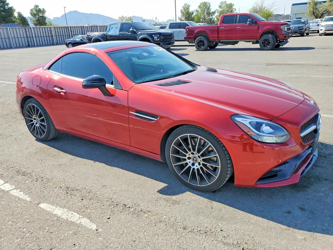 2018 Mercedes-Benz SLC-Class VIN WDDPK3JAXJF149781 COPART salvage auction — Minor Dent/Scratches, TX - CERTIFICATE OF TITLE, sold $8,700 on 2026-08-14 (photo 4)