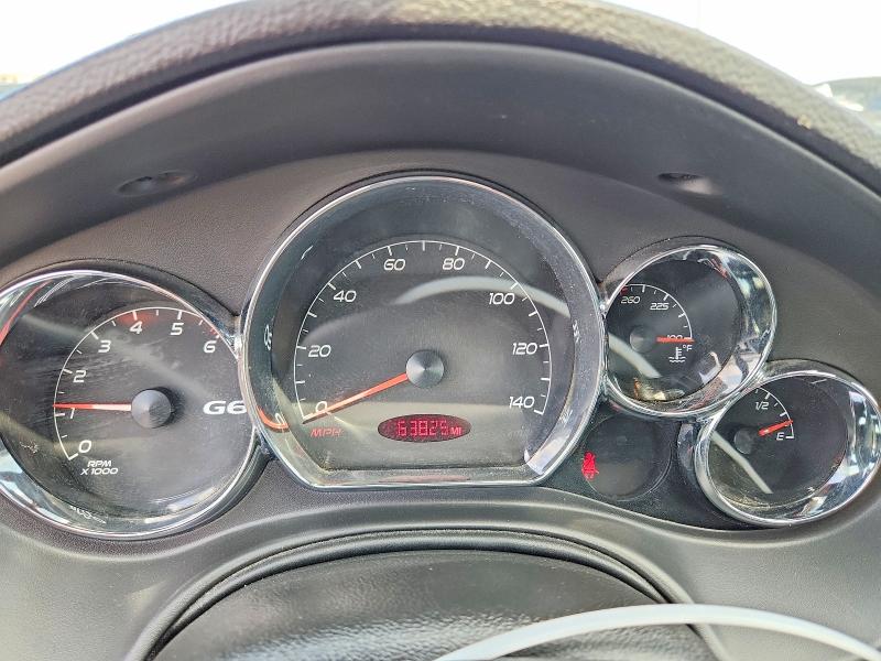 2006 Pontiac G6 VIN 1G2ZH358764287875 COPART salvage auction — REAR END, CA - SALVAGE CERTIFICATE, sold $250 on 2026-08-19 (photo 9)