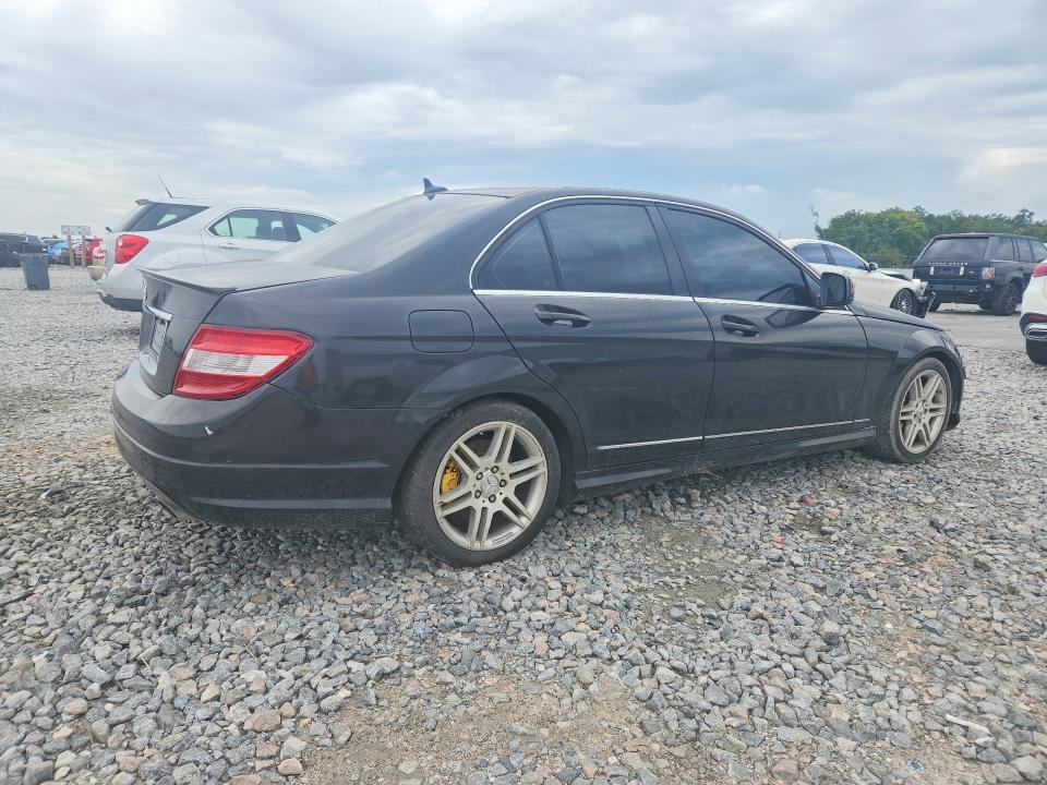 2009 Mercedes-benz C class VIN WDDGF56XX9F230224 COPART salvage auction — MINOR DENT/SCRATCHES, FL - CERTIFICATE OF TITLE, sold $300 on 2026-08-17 (photo 3)