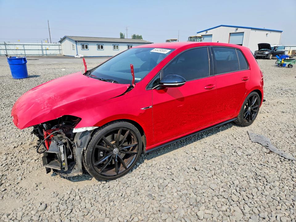 2019 Volkswagen Golf r VIN WVWVA7AU2KW125370 COPART salvage auction — FRONT END, WA - BILL OF SALE, sold $12,900 on 2026-08-12 (photo 1)