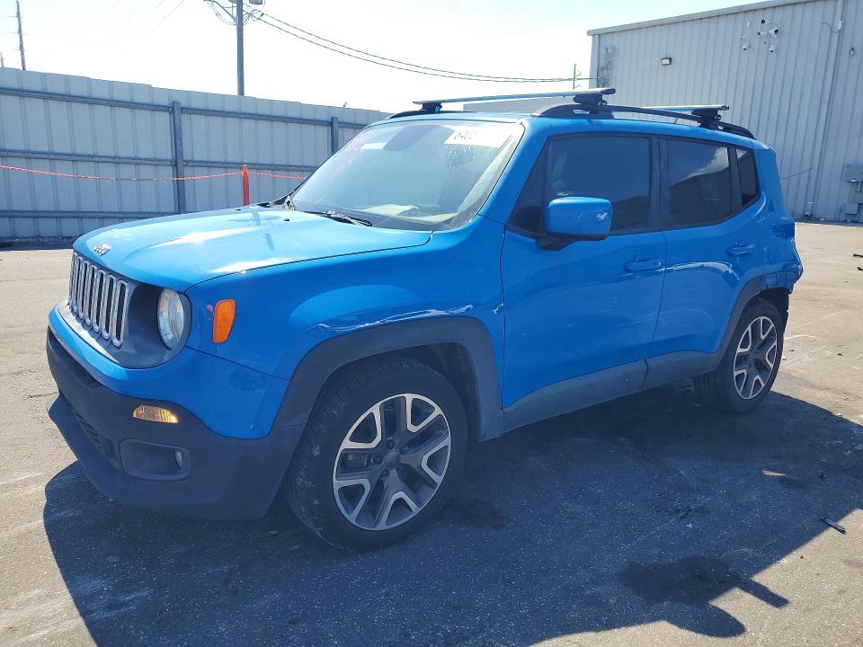 2015 Jeep Renegade VIN ZACCJABT7FPC22089 COPART salvage auction — REAR END, Fl - Cert Of Title Slvg Rebuildable, sold $2,300 on 2026-08-19 (photo 1)