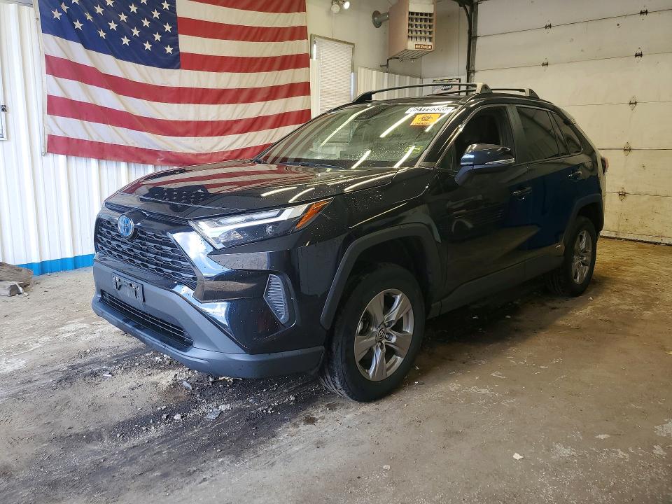 2024 Toyota Rav4 hybrid VIN 2T3RWRFV2RW231858 — COPART salvage auction photo