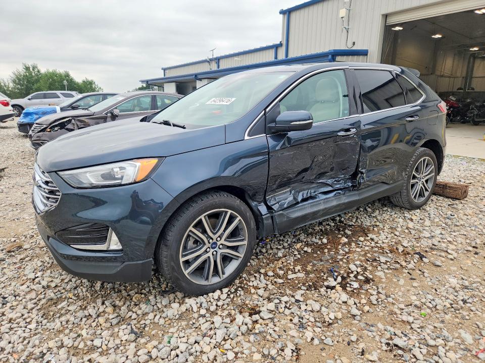 2022 Ford Edge VIN 2FMPK4K95NBA18314 — COPART salvage auction photo