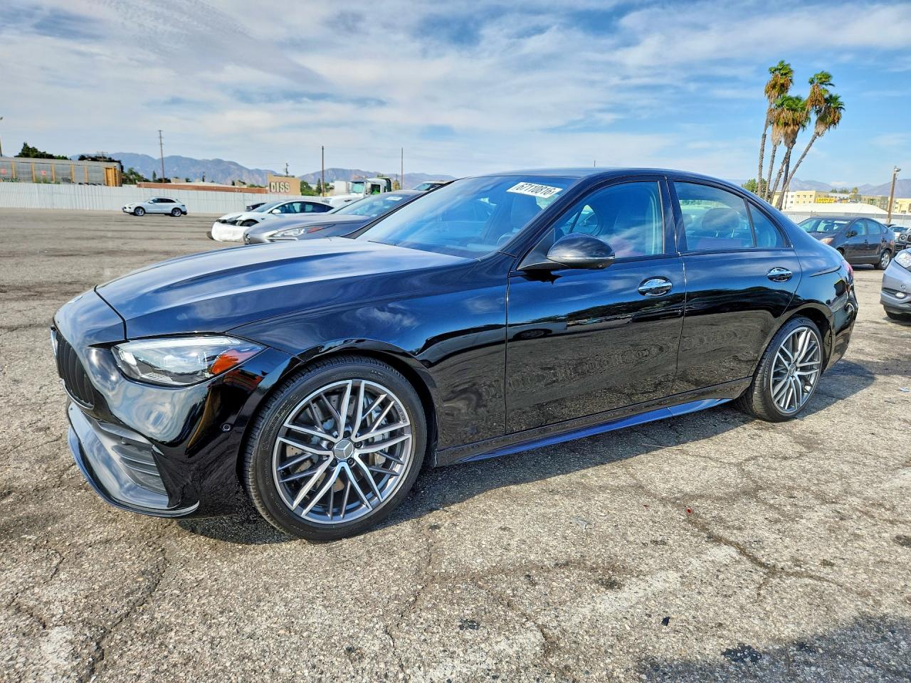 2023 Mercedes-Benz C-Class VIN W1KAF8HB1PR122899 — COPART salvage auction photo