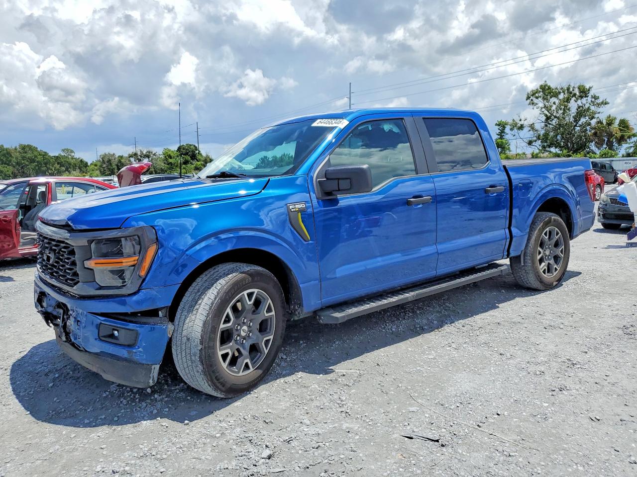 2025 Ford F-150 Lightning VIN 1FTEW2KP0SKE04353 — COPART salvage auction photo
