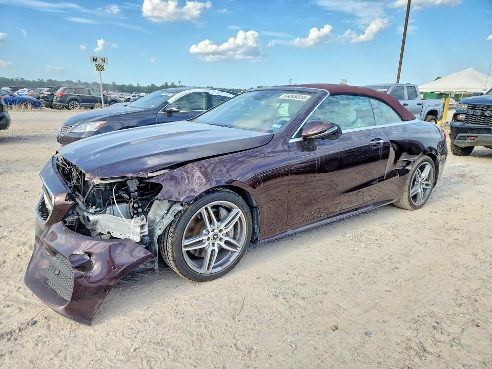 2020 Mercedes-benz E-klasse VIN WDD1K6HB1LF126222 — COPART salvage auction photo