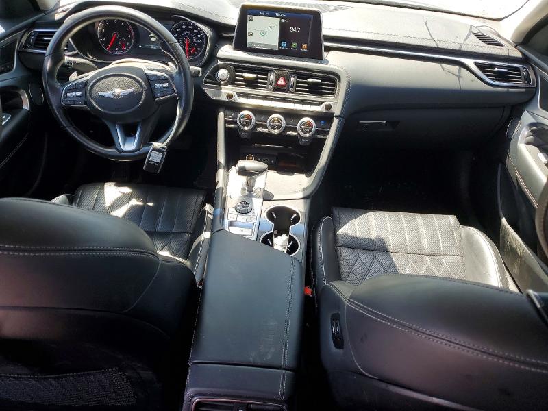 2019 Genesis G70 VIN KMTG44LA7KU024727 COPART salvage auction — FRONT END, Ms - Cert Of Title-Salvaged, sold $5,300 on 2026-09-23 (photo 8)