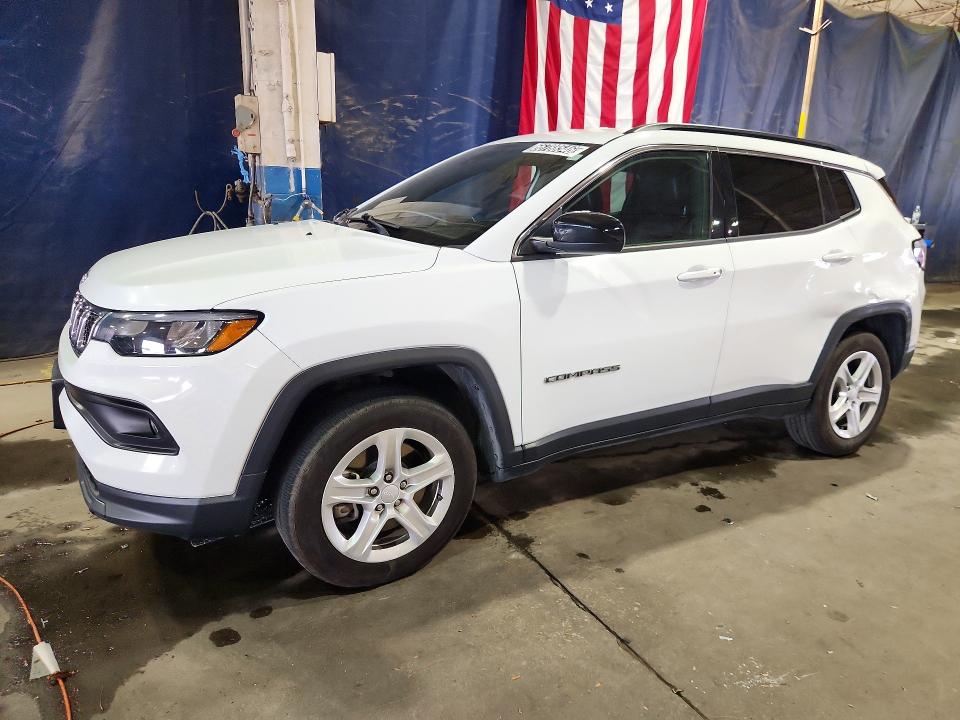 2023 Jeep Compass VIN 3C4NJDBN7PT552949 — COPART salvage auction photo