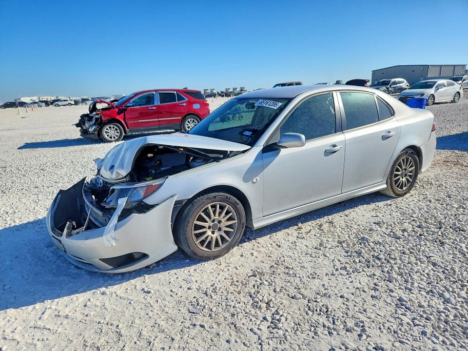 2008 Saab 9-3 VIN YS3FB49Y081008621 COPART salvage auction — FRONT END, Tx - Salvage Vehicle Title, sold $125 on 2026-09-24 (photo 1)