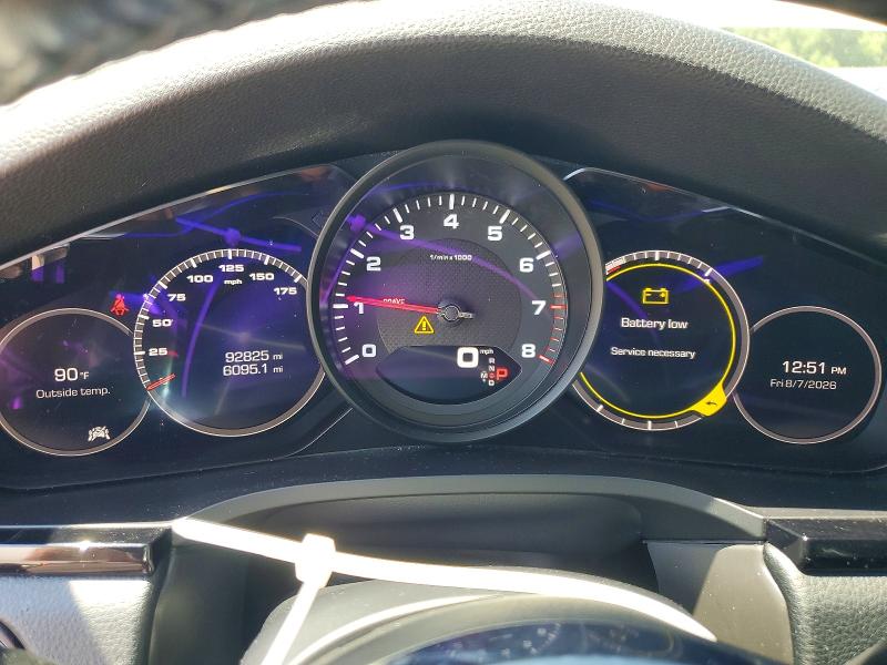 2019 Porsche Cayenne VIN WP1AA2AY0KDA12824 COPART salvage auction — REAR END, Ma - Cert Of Title-Reconstrctd Coll, sold $20,400 on 2026-09-22 (photo 9)