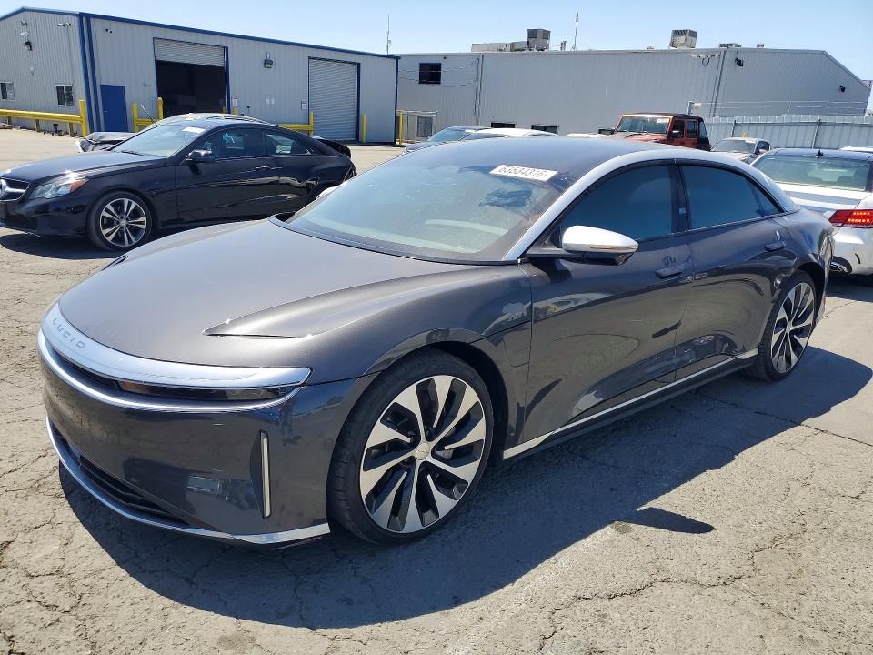 2023 Lucid Air VIN 50EA1GBA8PA001722 — COPART salvage auction photo