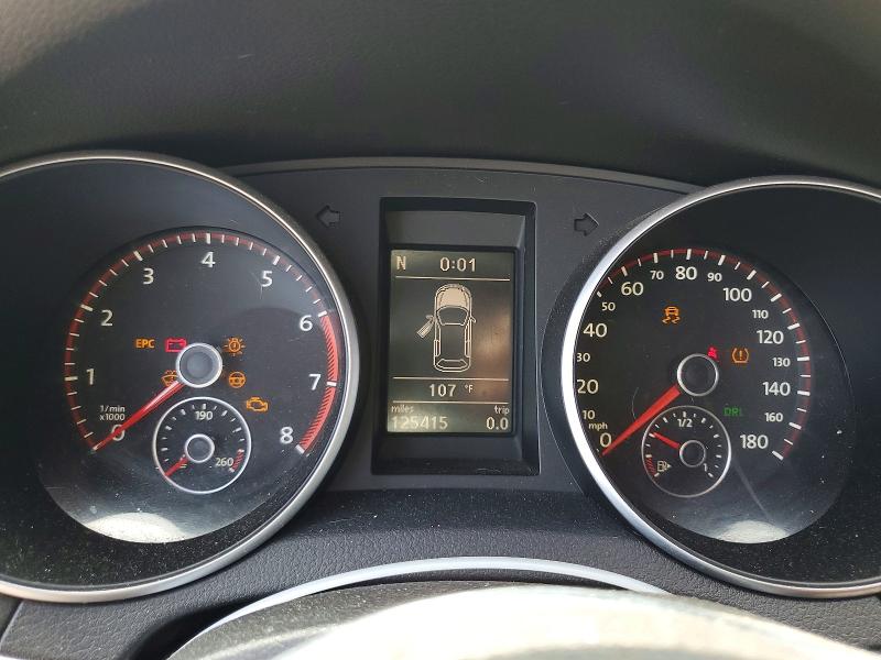 2012 Volkswagen Gti VIN WVWED7AJ7CW173669 COPART salvage auction — MECHANICAL, Ca - App For Dup Clean Or Ac, sold $900 on 2026-08-13 (photo 9)