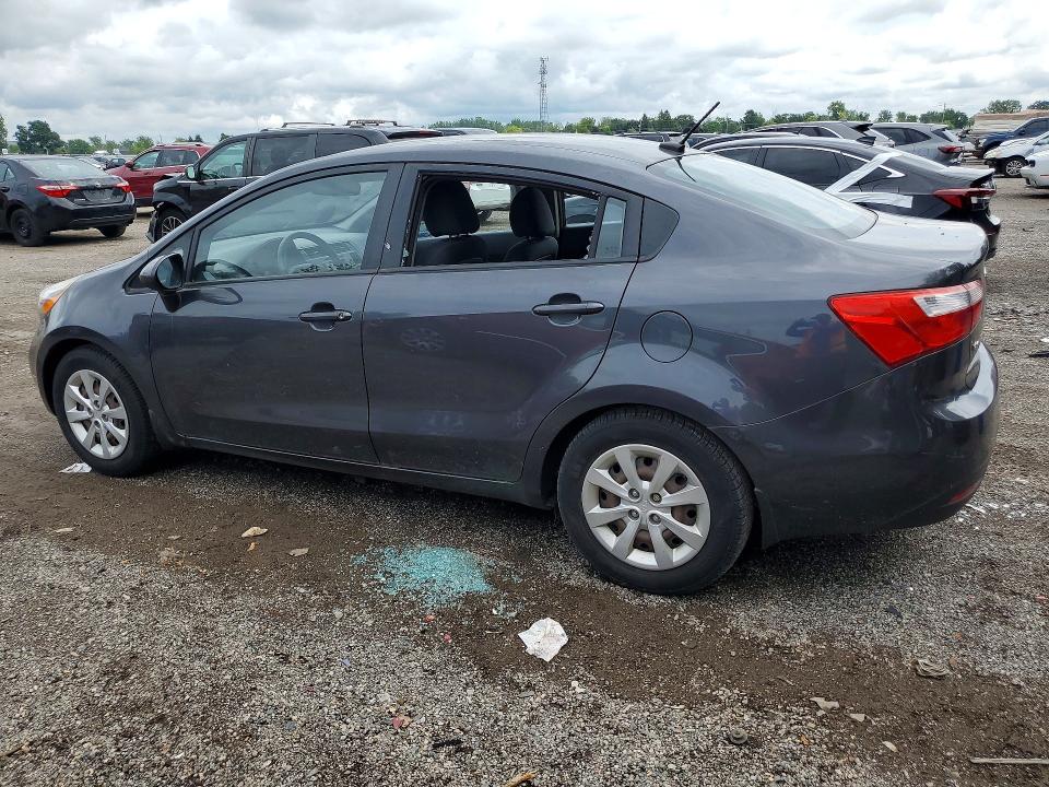 2012 Kia Rio VIN KNADM4A32C6087193 COPART salvage auction — VANDALISM, ON - PERMIT NO BRAND - UNFIT, sold $325 on 2026-09-10 (photo 2)