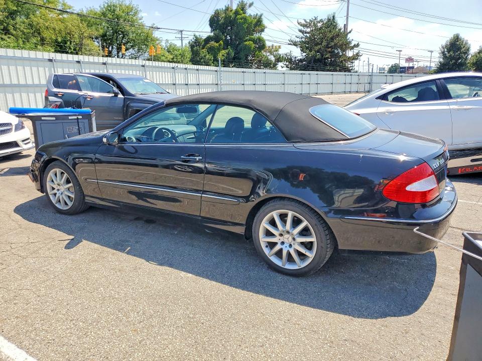 2007 Mercedes-benz Clk-class VIN WDBTK56F57T081701 COPART salvage auction — FRONT END, OH - CERT OF TITLE-SALVAGE, sold $900 on 2026-08-12 (photo 2)
