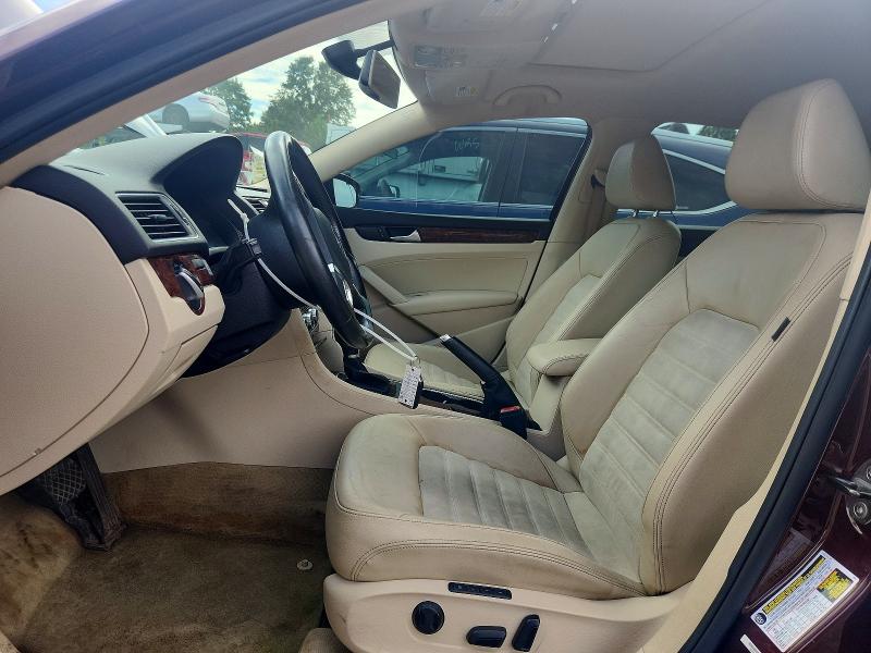 2013 Volkswagen Passat VIN 1VWCN7A33DC093307 COPART salvage auction — WATER/FLOOD, Ct - Certificate Of Title (P), sold $1,650 on 2026-08-13 (photo 7)