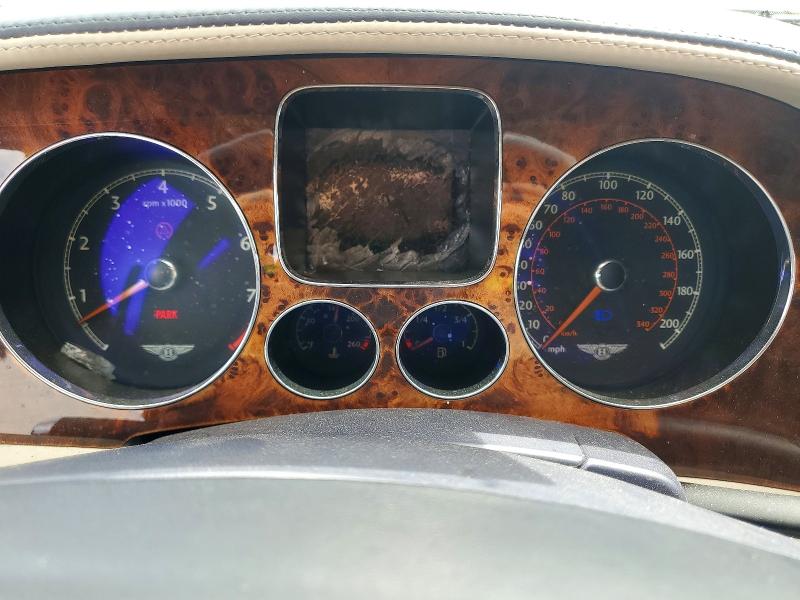 2005 Bentley Continental VIN SCBCR63W95C024120 COPART salvage auction — FRONT END, FL - CERTIFICATE OF TITLE, sold $9,200 on 2026-08-19 (photo 9)
