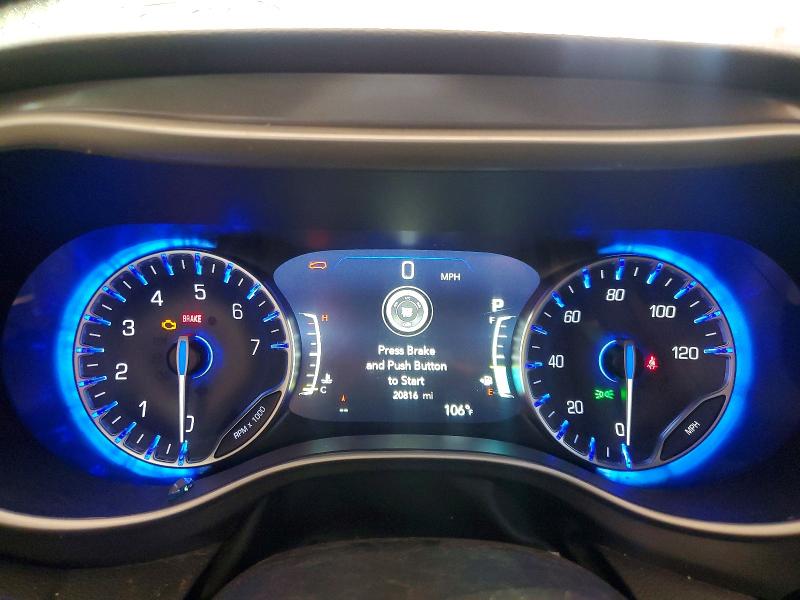 2025 Chrysler Pacifica VIN 2C4RC1BG3SR599838 COPART salvage auction — HAIL, OK - CERTIFICATE OF TITLE (P), sold $12,700 on 2026-09-14 (photo 9)