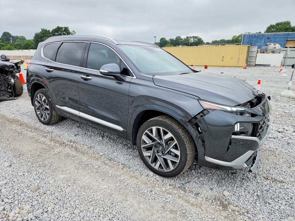 2023 Hyundai Santa fe VIN 5NMS5DAL4PH599389 COPART salvage auction — FRONT END, Salvage Title, sold $10,200 on 2026-08-21 (photo 4)