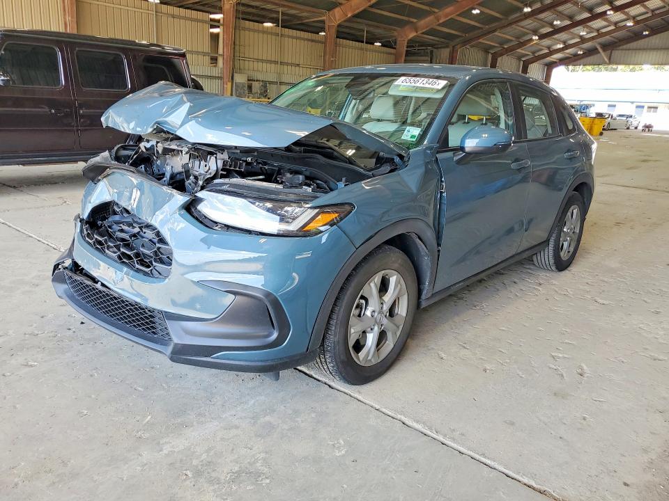 2025 Honda Hr-v VIN 3CZRZ1H38SM700263 — COPART salvage auction photo