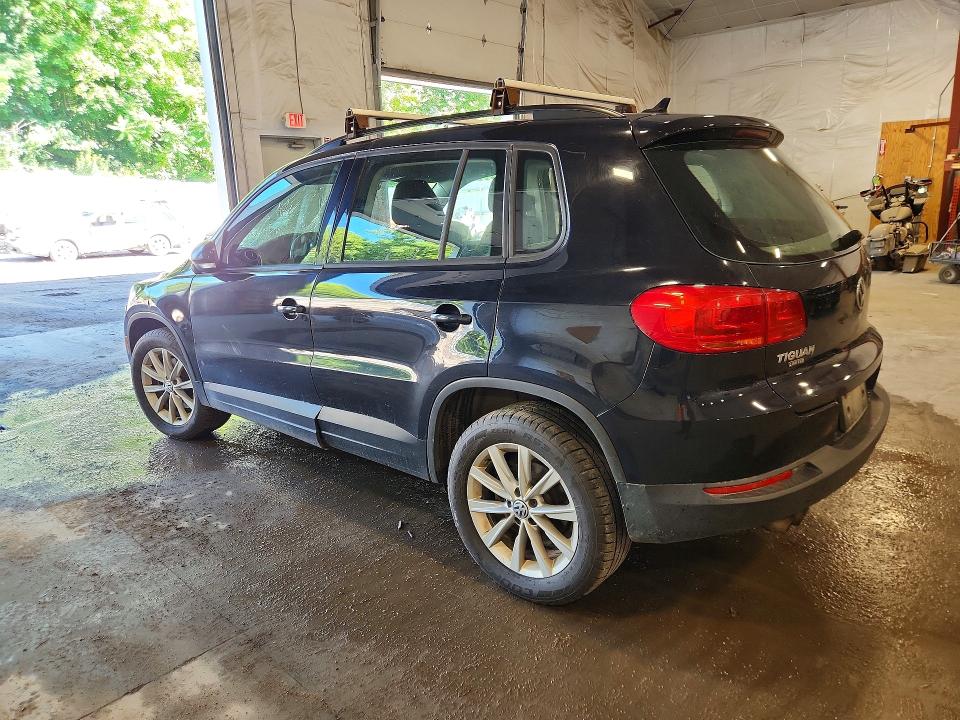 2018 Volkswagen Tiguan VIN WVGBV7AX4JK001782 COPART salvage auction — FRONT END, Vt - Cert Of Title-Salvage Vehicle, sold $950 on 2026-08-17 (photo 2)