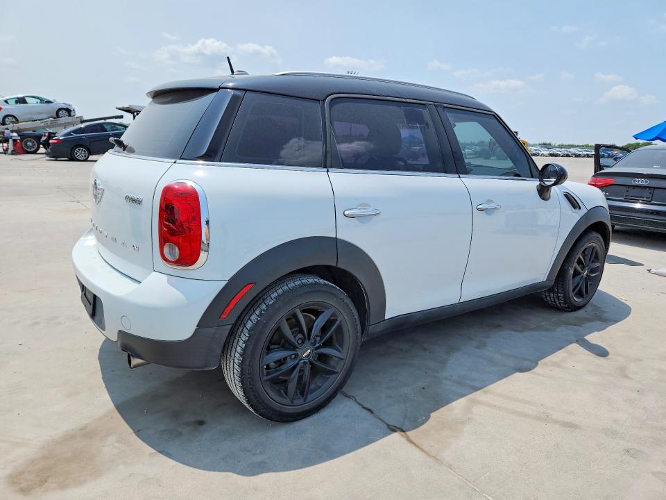 2016 Mini Cooper VIN WMWZB3C54GWR48318 COPART salvage auction — MECHANICAL, Tx - Certificate Of Title, sold $2,950 on 2026-08-12 (photo 3)