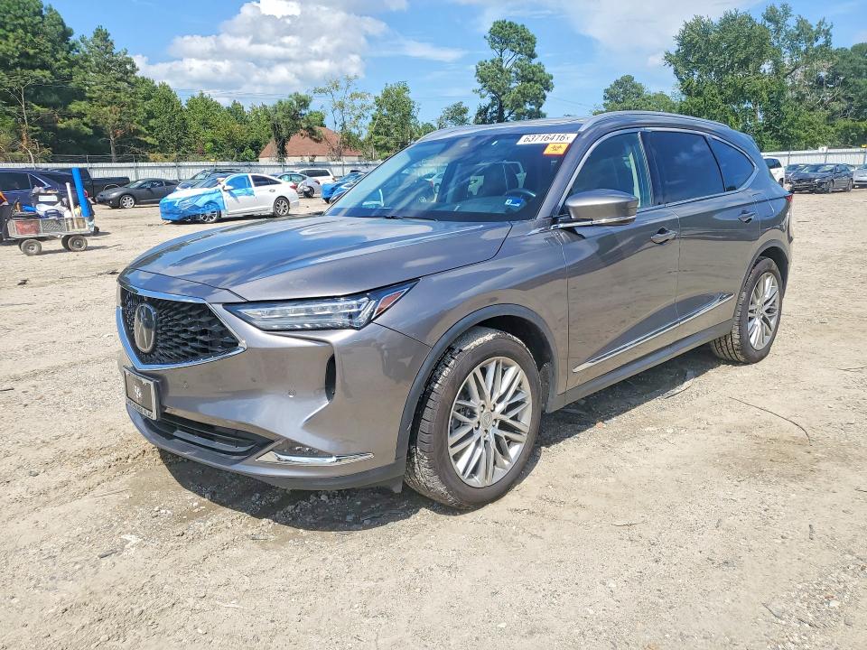 2022 Acura Mdx VIN 5J8YE1H88NL039804 — COPART salvage auction photo