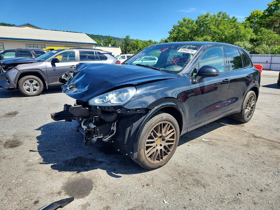 2018 Porsche Cayenne VIN WP1AA2A21JKA06701 COPART salvage auction — FRONT END, Va - Certificate Of Title, sold $4,600 on 2026-09-10 (photo 1)