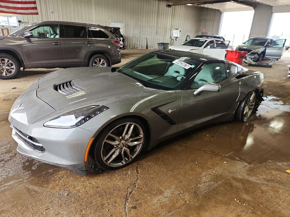2016 Chevrolet Corvette stingray VIN 1G1YK2D70G5112173 — COPART salvage auction photo