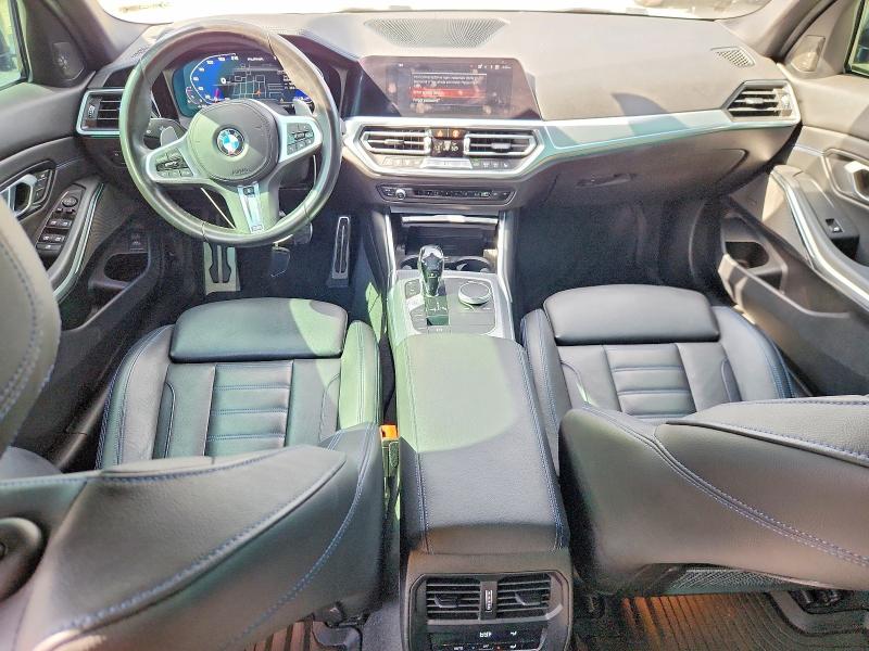 2021 BMW 3er VIN 3MW5R7J07M8C00921 COPART salvage auction — REAR END, Fl - Cert Of Title Slvg Rebuildable, sold $16,700 on 2026-08-28 (photo 8)
