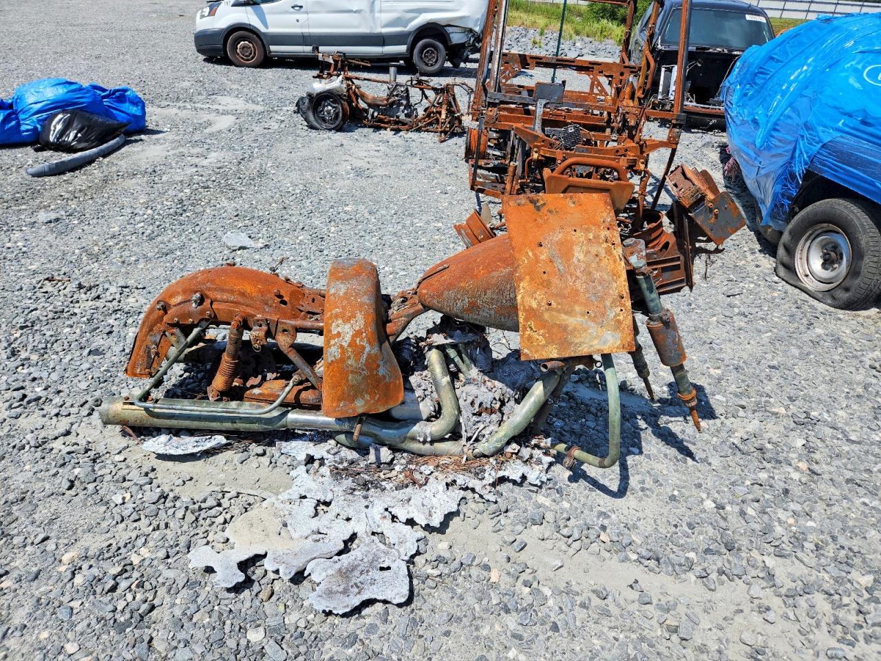 2012 Harley-davidson FLTRXSE VIN 1HD1TC816CB960277 COPART salvage auction — Burn, GA - BILL OF SALE - PARTS ONLY, sold $50 on 2026-09-03 (photo 1)