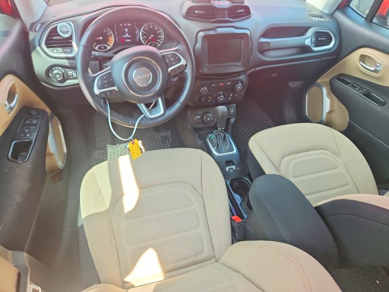2018 Jeep Renegade VIN ZACCJBBB5JPH12715 COPART salvage auction — FRONT END, Oh - Cert Of Title-Salvage, sold $3,050 on 2026-08-14 (photo 8)