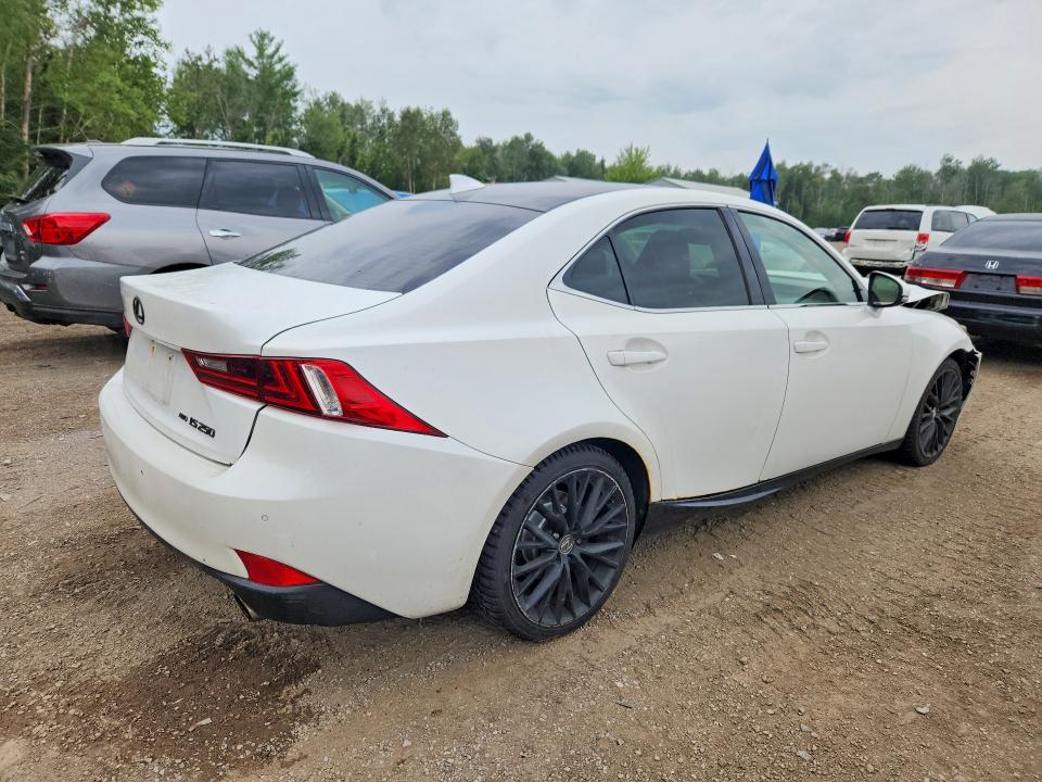2014 Lexus Is 250 VIN JTHCF1D2XE5001095 COPART salvage auction — FRONT END, ON - PERMIT NO BRAND - UNFIT, sold $3,900 on 2026-08-25 (photo 3)