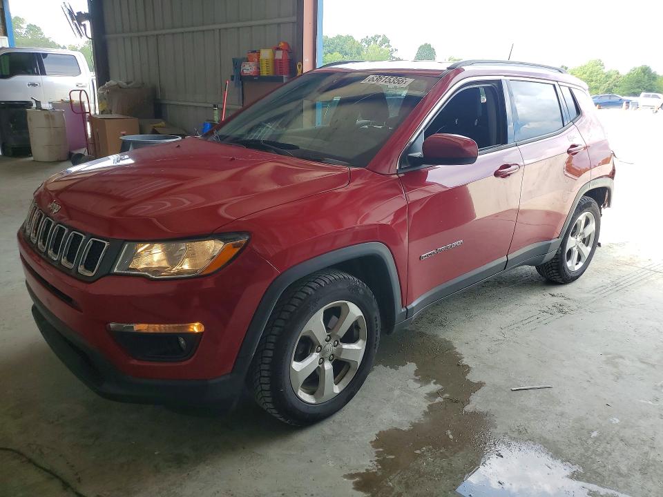 2019 Jeep Compass VIN 3C4NJCBB4KT636459 COPART salvage auction — REAR END, Nc - Salvage Certificate Of Title, sold $2,750 on 2026-09-09 (photo 1)